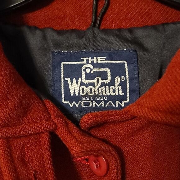 Vintage Woolrich Woman Wool maroon jacket - Picture 2 of 7